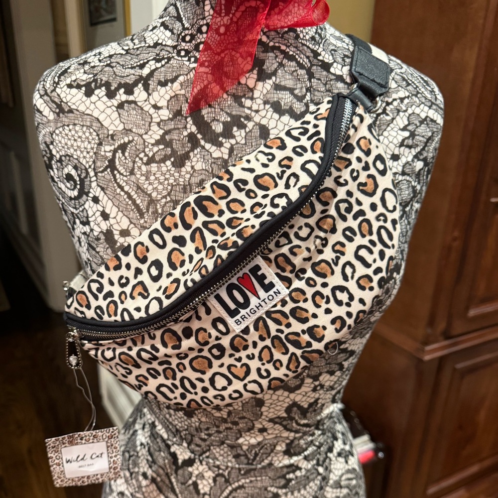 Brighton - Fashionista Wild Cat Belt Bag - NWT